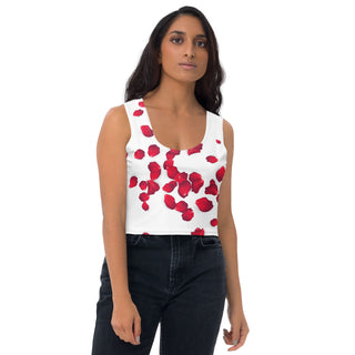 Rose Petal Crop Top